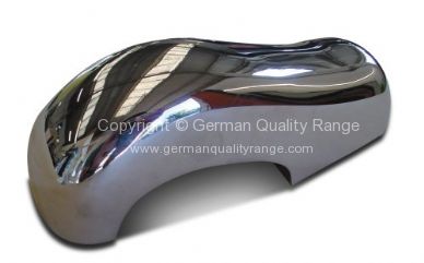 German quality chrome finished stainless steel overrider - OEM PART NO: 113707135SS