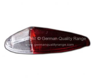 German quality Type 3 side marker lens Red and Clear - OEM PART NO: 311949109