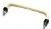 German quality dash grab handle ivory with black ends Bus 55-67